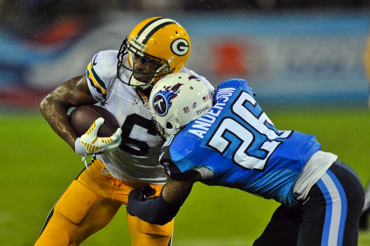 Green Bay Packers wide receiver Kevin Dorsey by Jim Brown—USA TODAY Sports.