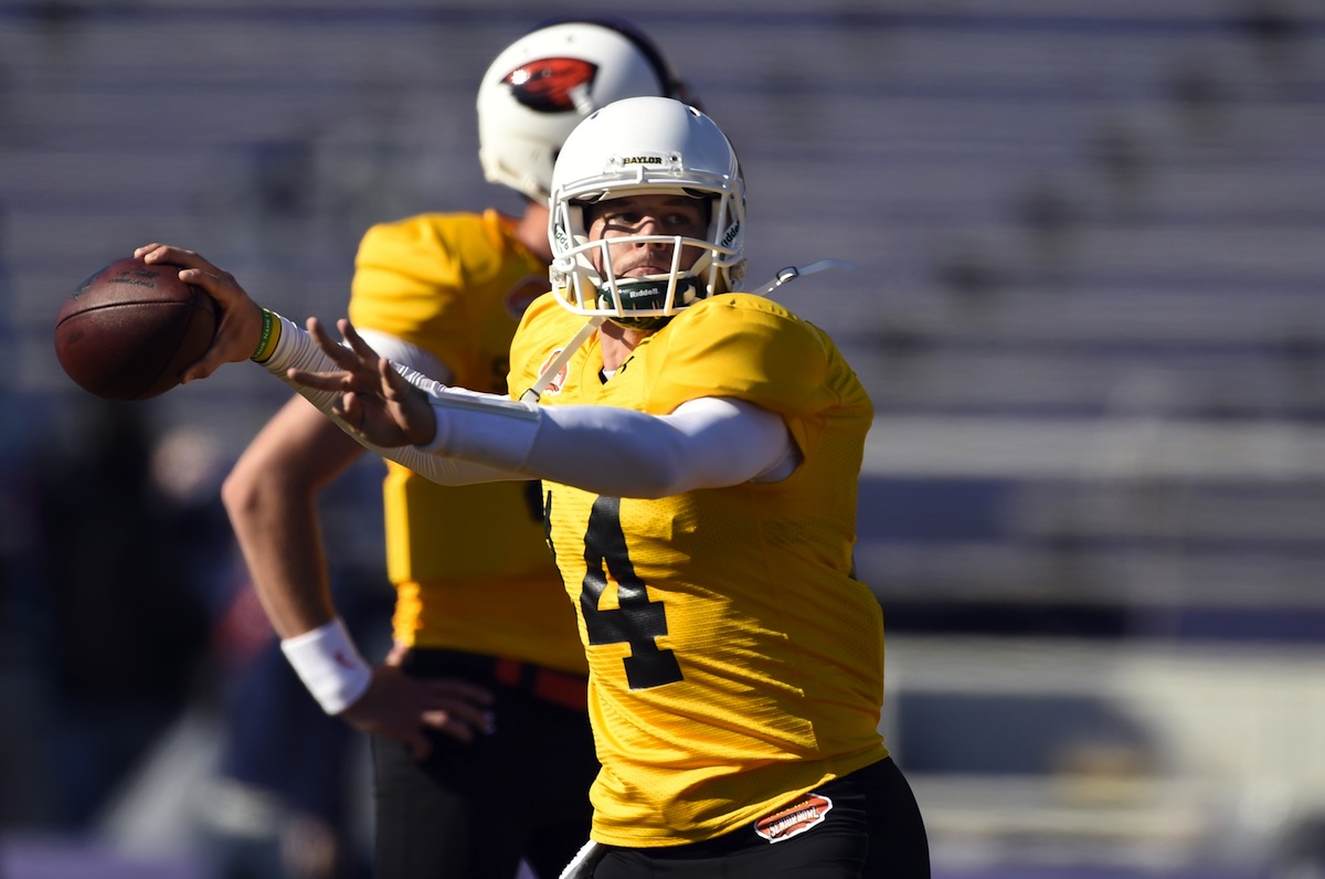 Baylor quarterback Bryce Petty—John David Mercer, USA TODAY Sports.