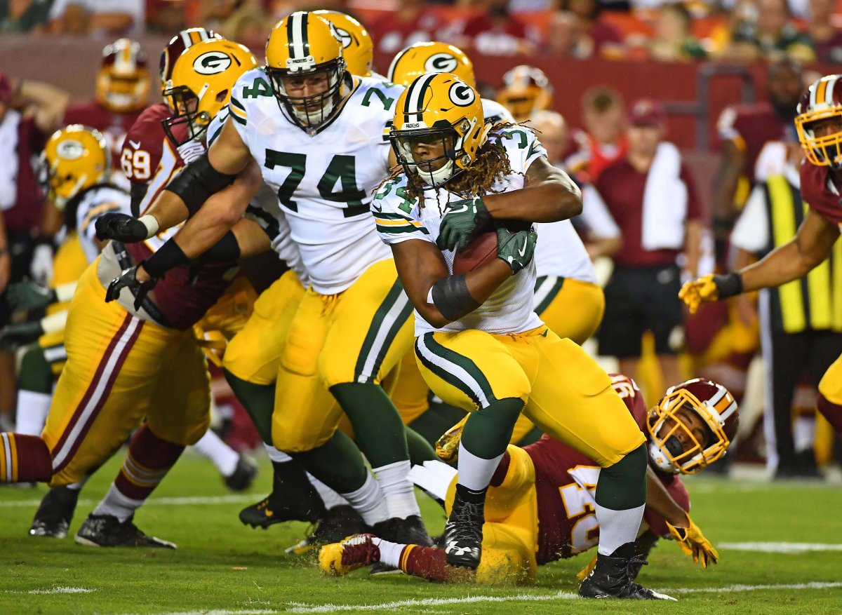 Packers' Running Backs Sprinting to Improvement