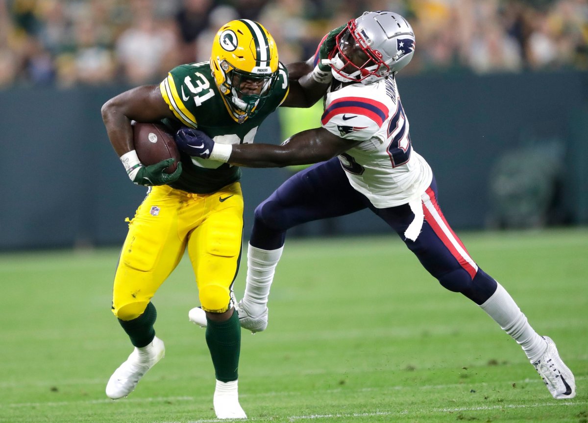 Packers stay on offense, add RB A.J. Dillon, TE Deguara
