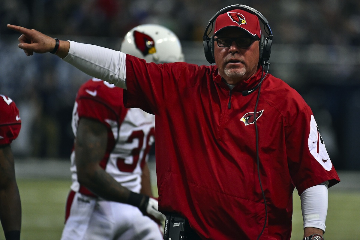 Arizona Cardinals head coach Bruce Arians—USA TODAY Sports.