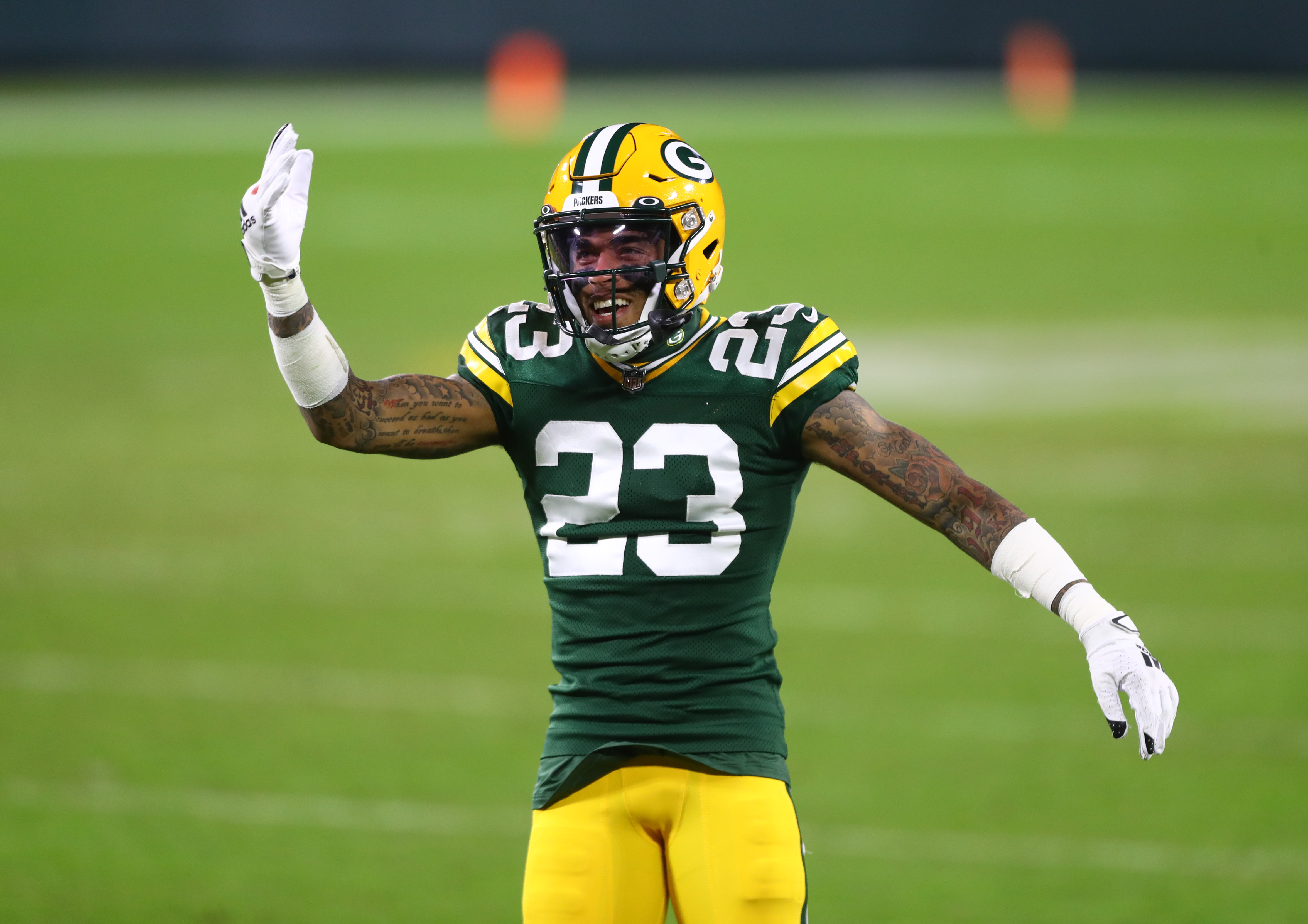 Green Bay Packers cornerback Jaire Alexander learning from Jerry Gray