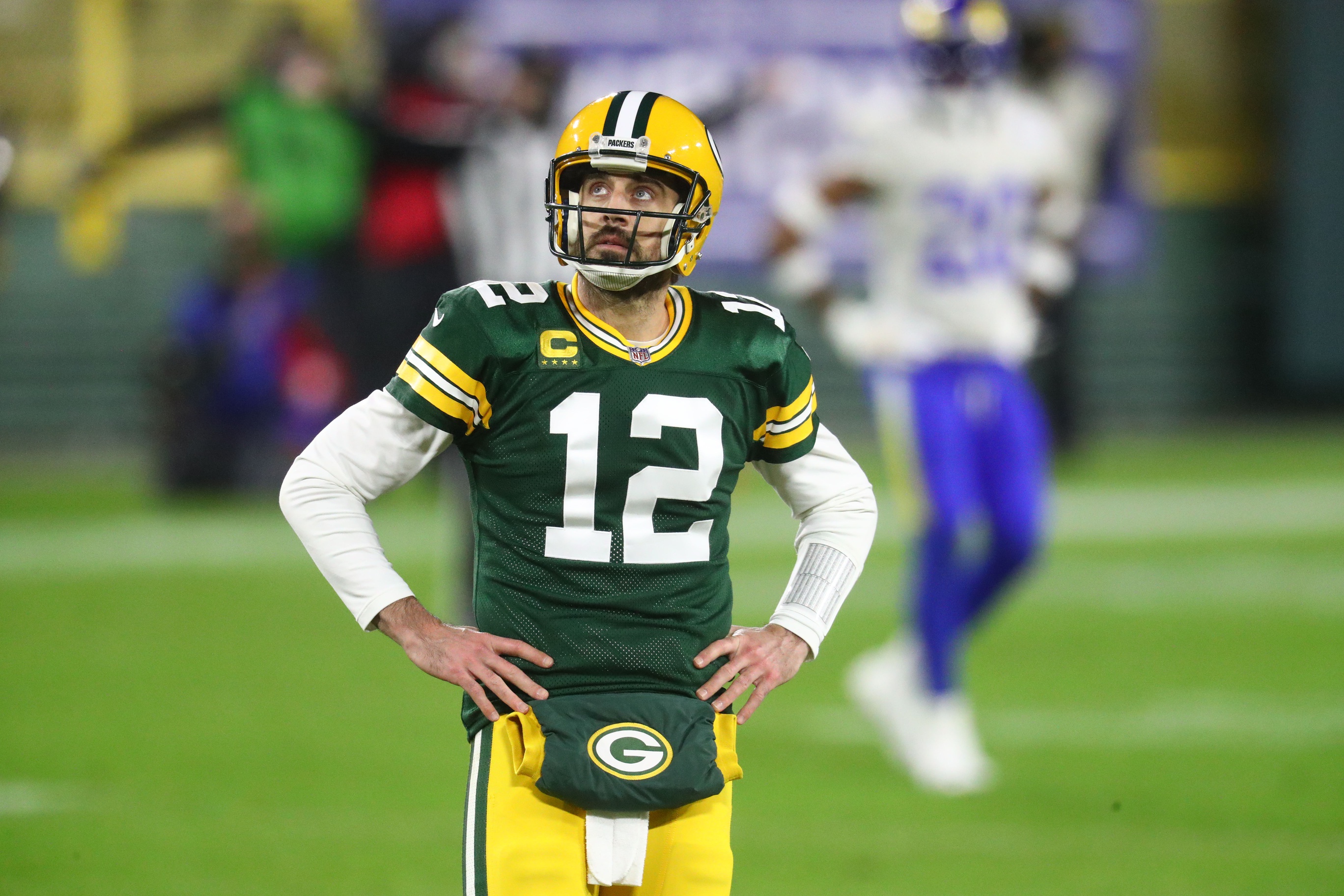 Green Bay Packers QB Aaron Rodgers was pumped up for Jerry Kelly