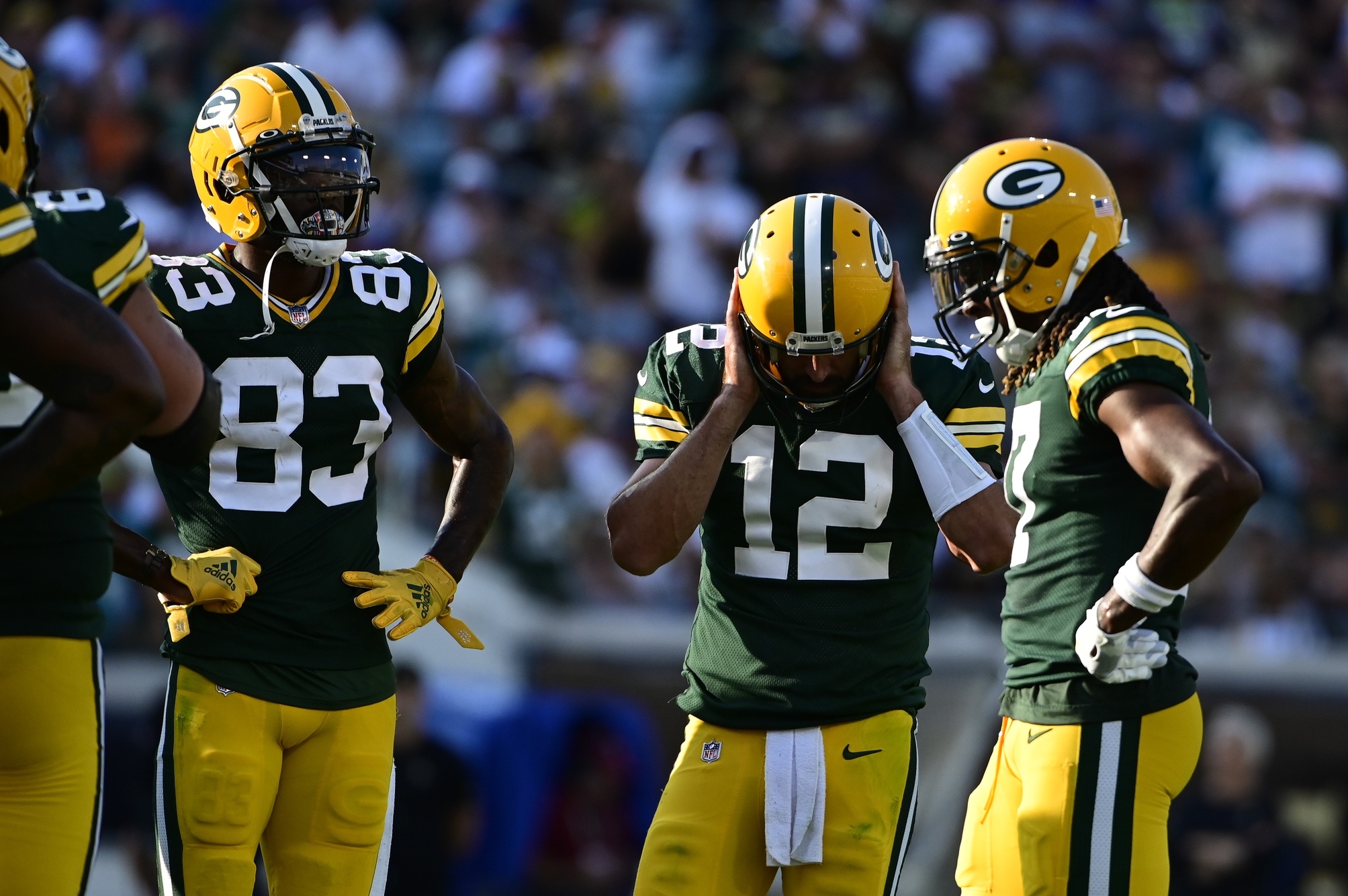 The Wearing Of the Green (and Gold): Good Guys Wear White, Again: Packers  Color Rush Review