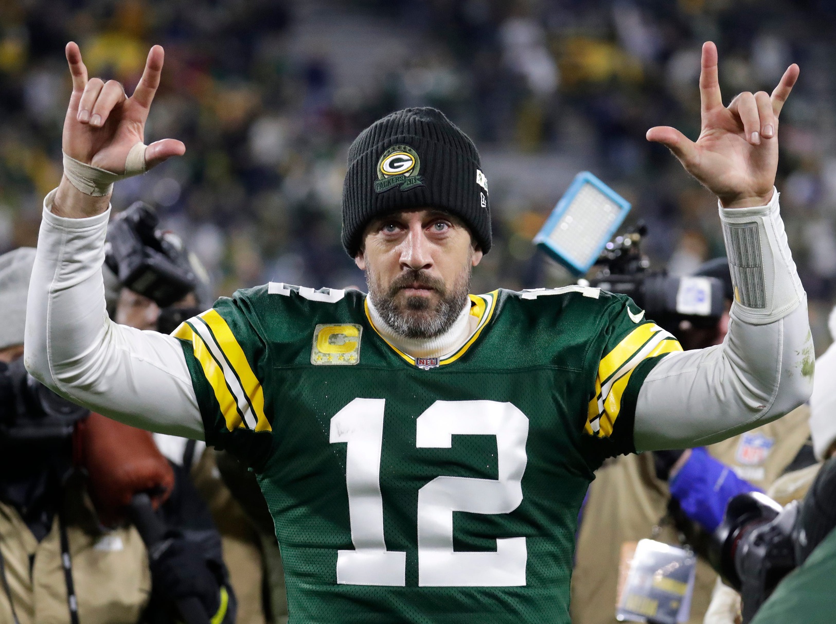 With Aaron Rodgers and Marcedes Lewis, 'Real Recognizes Real