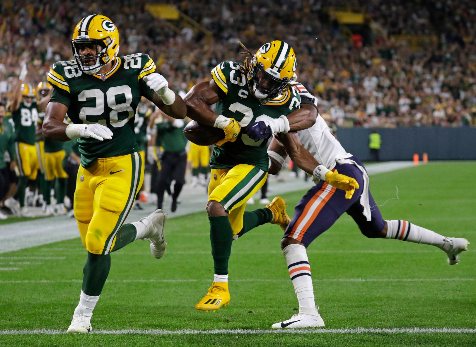 How Packers' Aaron Jones and AJ Dillon became arguably the NFL's