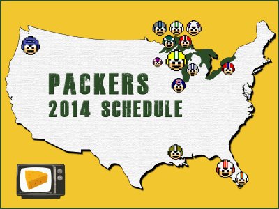 Packers Playing NFL Opener in Seattle Highlights 2014 Schedule