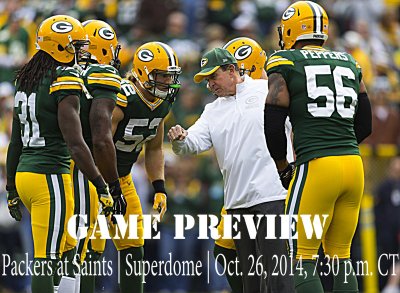 Game Preview: Packers at Saints, Week 8