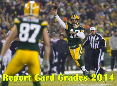 Green Bay Packers 2014 Report Card Grades: Offense