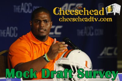 Mock Draft Survey Has Packers Taking Miami LB Denzel Perryman in Round One