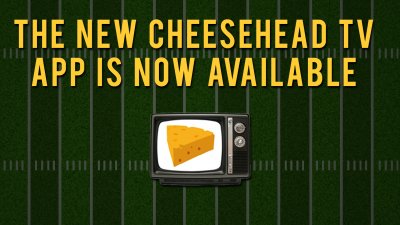 New Cheesehead TV App for iOS 