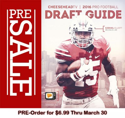 Cheesehead TV 2016 NFL Draft Guide Now Available for Pre-Order