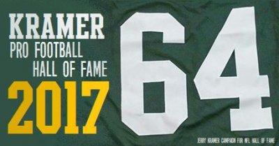 Announcing Jerry Kramer for Hall of Fame Day