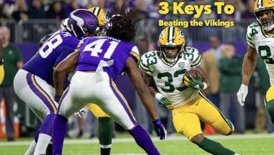 3 Keys For The Packers To Beat the Vikings