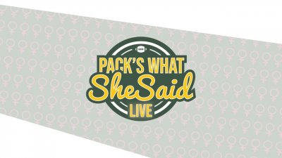 Pack's What She Said Live! Aaron Rodgers, Packers draft class and all things Green and Gold.
