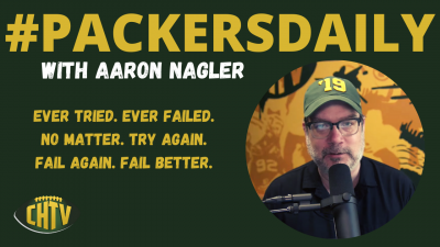 #PackersDaily: Ever tried. Ever failed. No matter. Try Again. Fail again. Fail better.