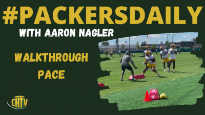 #PackersDaily: Walkthrough pace