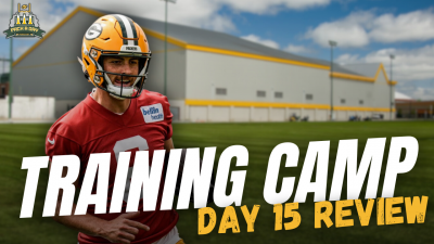 Pack-A-Day Podcast - Episode 2212 - Packers Training Camp Report - Day 15!!!