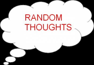 Random Thoughts For January 5, 2012