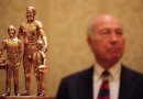 Bart Starr Award with Bart Starr in background
