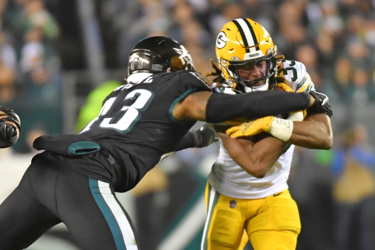 What Eagles' defense says it must do to limit Packers' Aaron Rodgers,  Christian Watson 