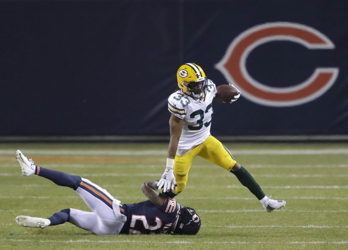 Green Bay Packers beat Bears to clinch NFC's top seed, first-round bye