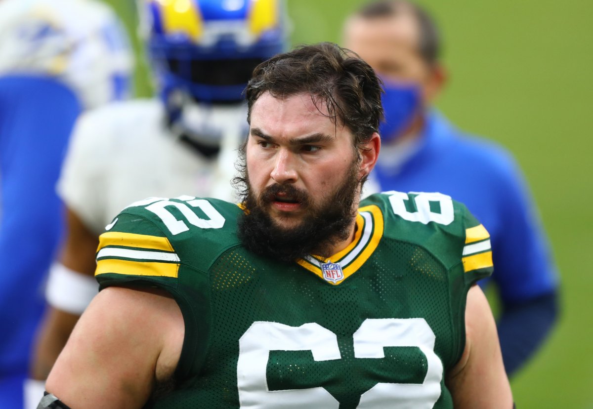 Lucas Patrick left the Green Bay Packers for the Chicago Bears